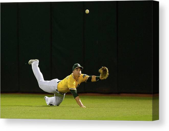 People Canvas Print featuring the photograph Jake Smolinski by Thearon W. Henderson