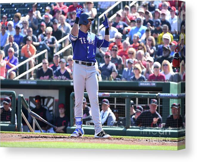 People Canvas Print featuring the photograph Joey Gallo by Norm Hall