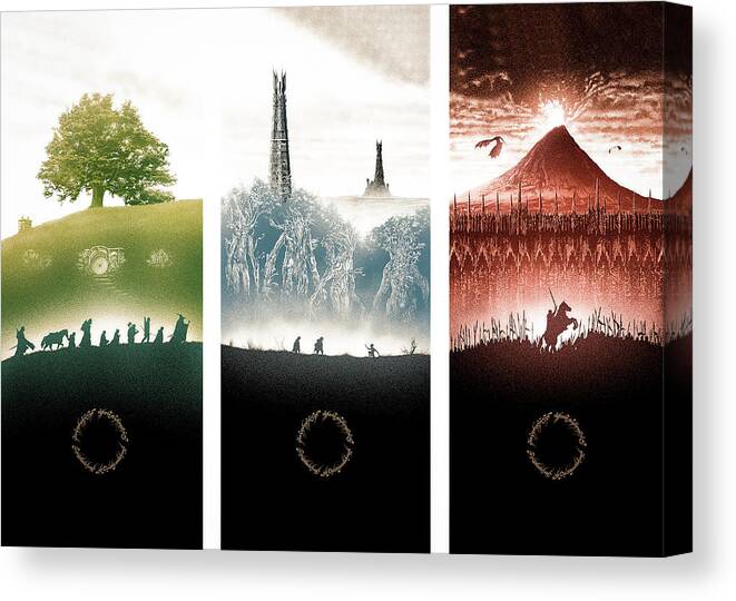 Wall Art Print The Lord of the Rings - Gollum, Gifts & Merchandise