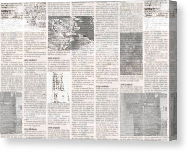 Newspaper Paper Grunge Aged Newsprint Seamless Pattern Vintage Old