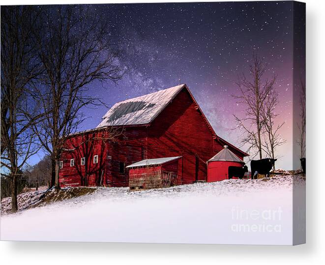 Holy Night Canvas Print featuring the photograph O Holy Night by Shelia Hunt