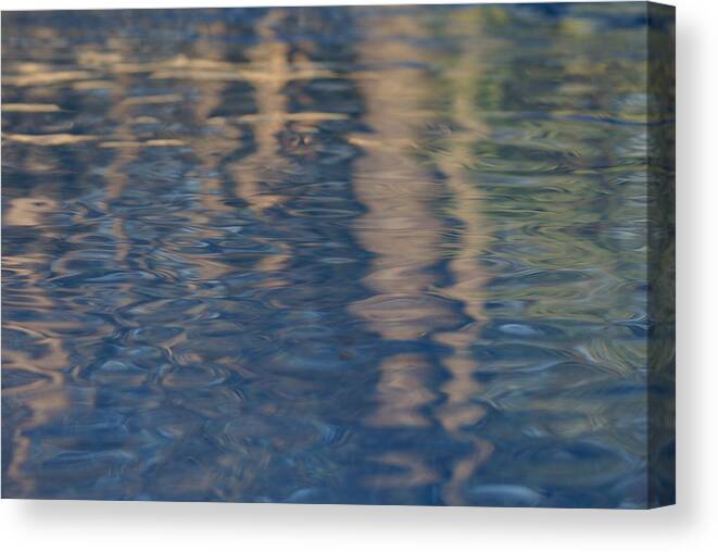  Canvas Print featuring the photograph Reflection 1 by Heather E Harman