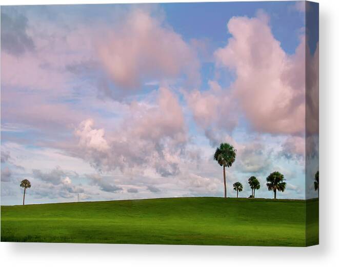 St. Augustine. Florida Canvas Print featuring the photograph St. Augustine view by Carolyn D'Alessandro