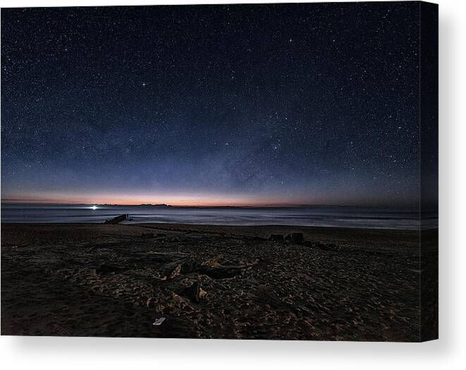North Carolina Canvas Print featuring the photograph Stars Of The Beach 01 by Robert Fawcett