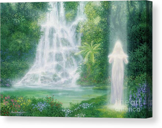 The Offering Canvas Print featuring the painting The Offering by Gilbert Williams