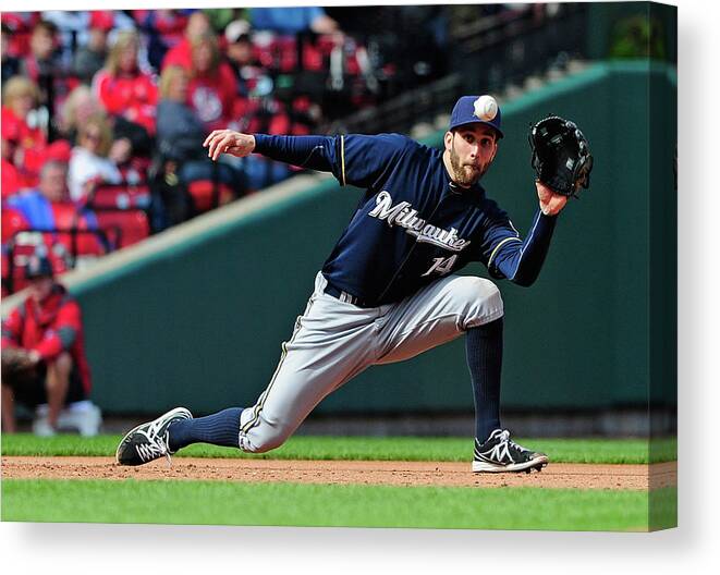 Catching Canvas Print featuring the photograph Tony Cruz by Jeff Curry