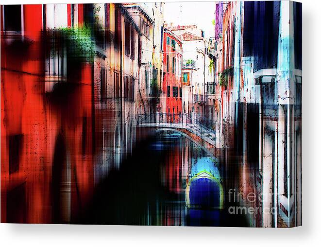 Venice Canvas Print featuring the photograph Venice, Italy Two by Phil Perkins