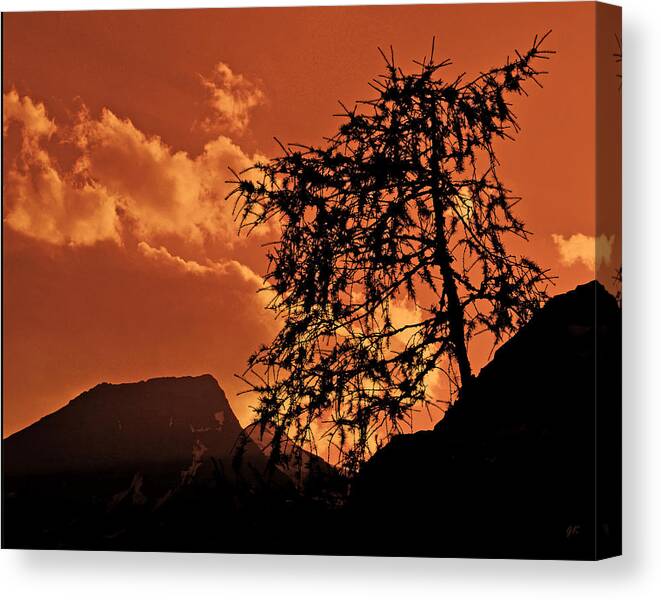 Landscape Canvas Print featuring the photograph A Tranquil Moment by Gerlinde Keating - Galleria GK Keating Associates Inc