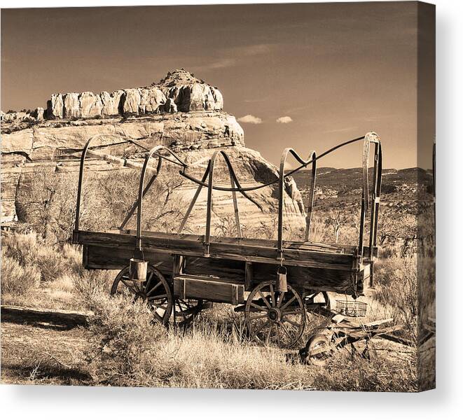 Utah Canvas Print featuring the photograph Seen Better Days by Rick Wicker