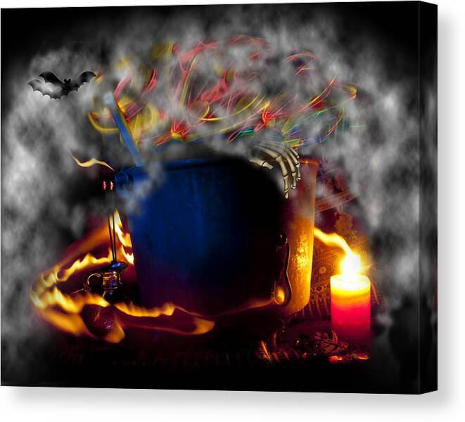 Brew Canvas Print featuring the photograph EveryTHING is Coming Out to Play by Barbara White
