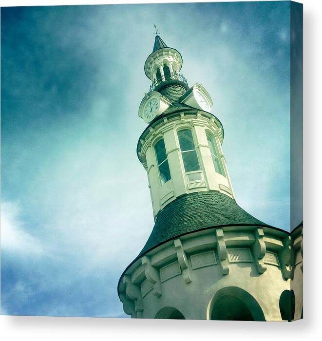 Corning Canvas Print featuring the photograph Corning Building by Suzanne Lorenz