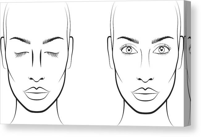 Makeup Face Charts To Print