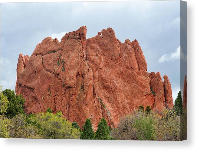 Kissing Camels Rock Garden Of The Gods Canvas Print Canvas Art