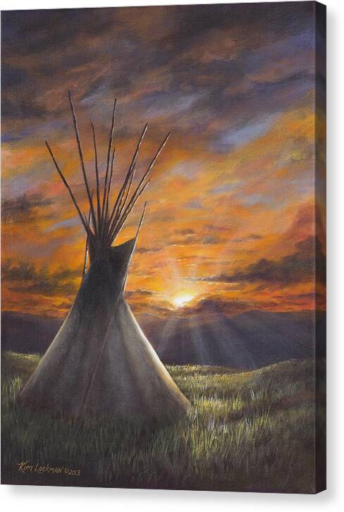 Prairie Sunset by Kim Lockman