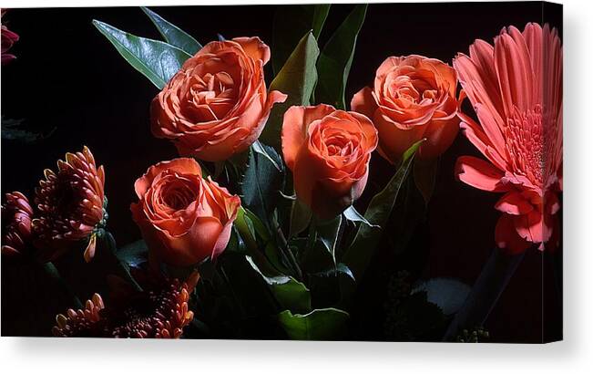 Bouquet Canvas Print featuring the photograph By Any Other Name Too by Joe Kozlowski