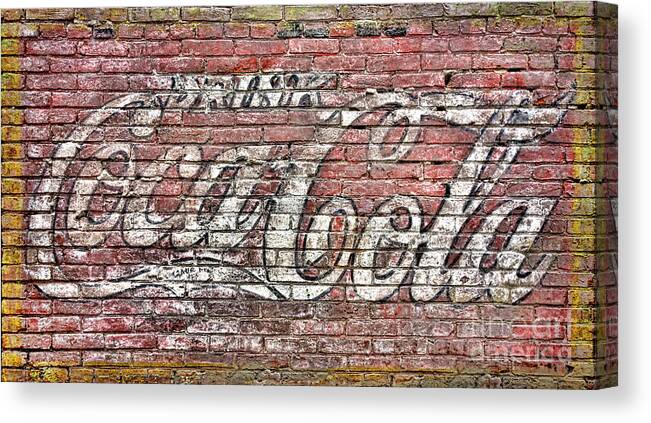 Drink Canvas Print featuring the photograph Drink Coca Cola by Olivier Le Queinec