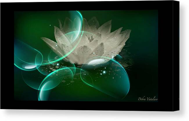Grace Of Nature Canvas Print featuring the photograph Grace Of Nature by Debra   Vatalaro