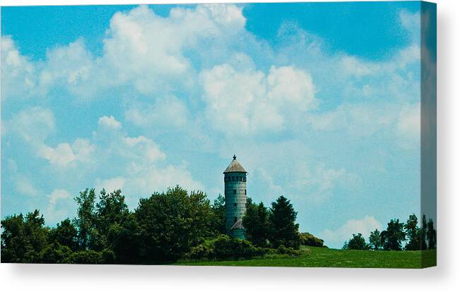 Tower Canvas Print featuring the photograph Lost In Time 2 by Rhonda Barrett