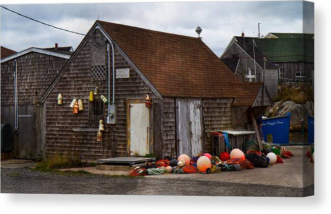 Peggy's Canvas Print featuring the photograph Peggy's Cove 23 by Betsy Knapp