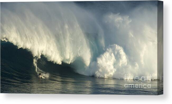 Extreme Sports Canvas Print featuring the photograph Storm Front by Bob Christopher