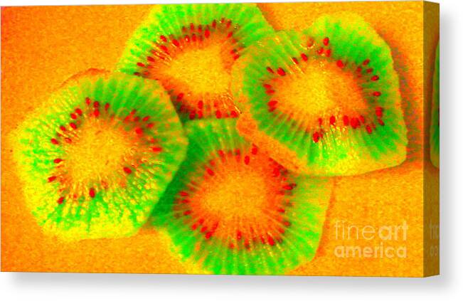 Kiwi Canvas Print featuring the photograph Sublime Kiwi by Catherine Ratliff