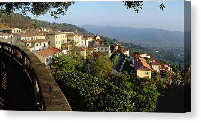 Cortona Canvas Print featuring the photograph Under the Tuscan Sun by Donna Lee Blais