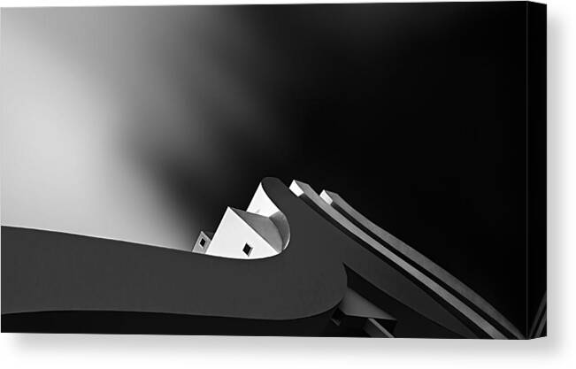 Architecture Canvas Print featuring the photograph Curves ~ #1 by Willem