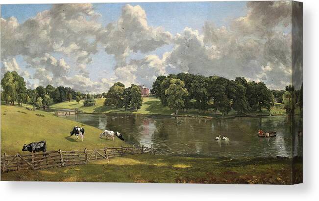 Wivenhoe Park Cows Essex John Constable Poster / Canvas Print Museum Grade 
