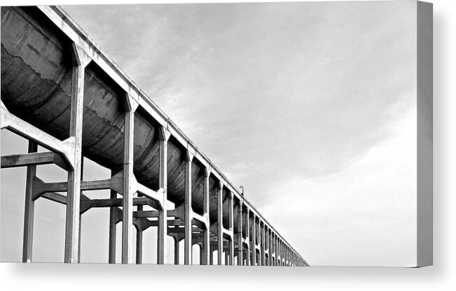  Canvas Print featuring the photograph AquaDuct by Brian Sereda