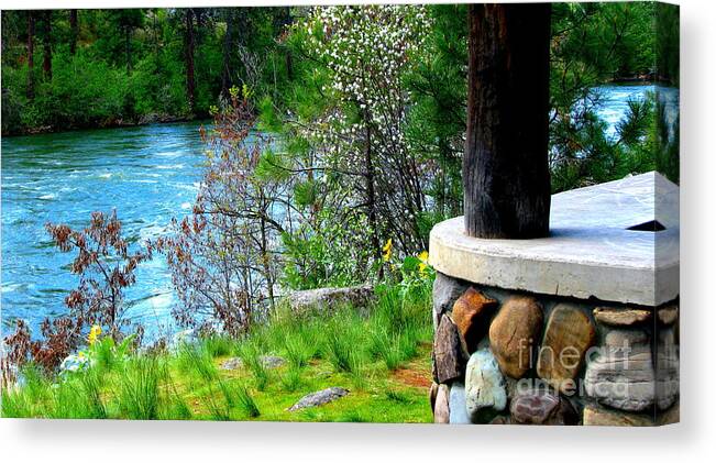 Art For The Wall...patzer Photography Canvas Print featuring the photograph Come Together by Greg Patzer
