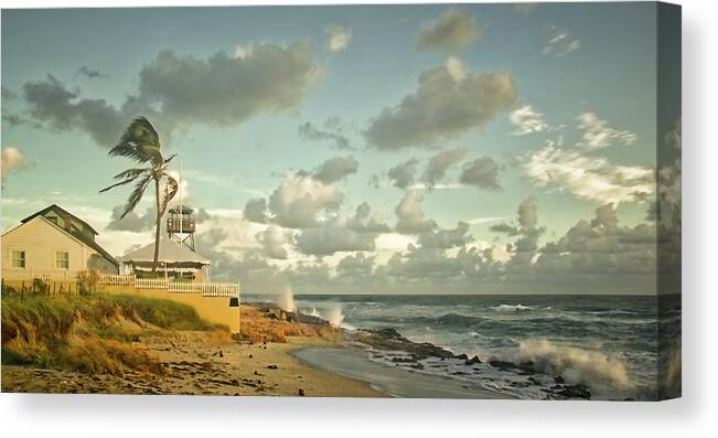 Florida Canvas Print featuring the photograph House Of Refuge by Steve DaPonte