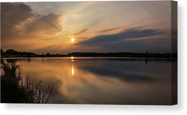 Serenity Canvas Print featuring the photograph Serenity by Nick Bywater