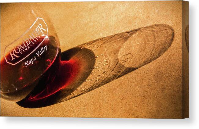 Wine Canvas Print featuring the photograph Wine Legs of Napa Valley by David Letts