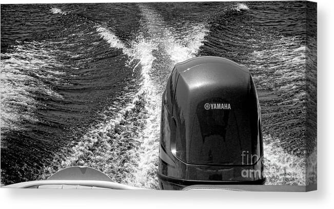 Yamaha Canvas Print featuring the photograph Yamaha Power by Olivier Le Queinec