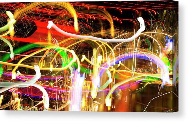 Electrifying-color Canvas Print featuring the photograph Your Life Has Touched So Many The Outcome You Will Know by Acropolis De Versailles