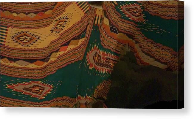  Canvas Print featuring the photograph Crazy Rug by Uther Pendraggin