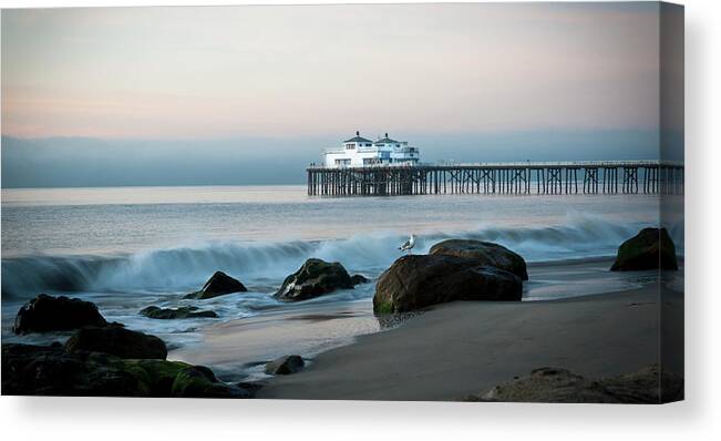 Scenics Canvas Print featuring the photograph Malibu Beach by Jenniferphotographyimaging