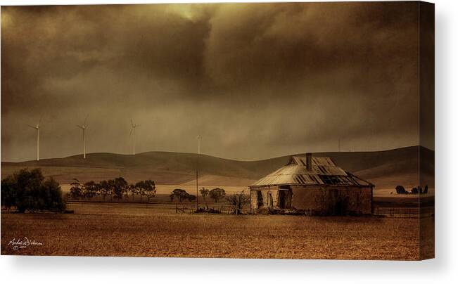 Country Canvas Print featuring the photograph Power and Passion by Andrew Dickman