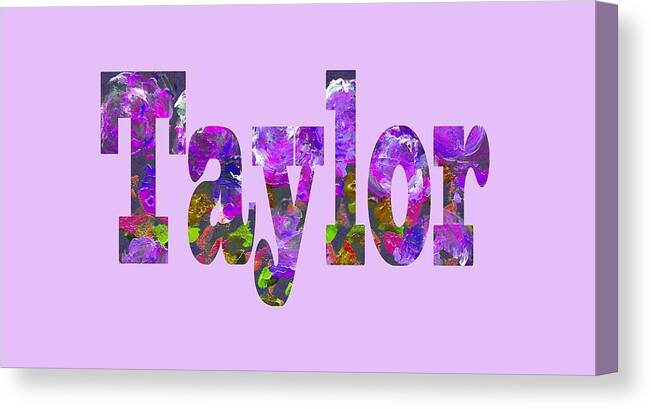 Taylor Canvas Print featuring the painting Taylor by Corinne Carroll