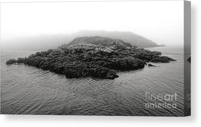 Smutty Canvas Print featuring the photograph Smutty Nose Island by Olivier Le Queinec