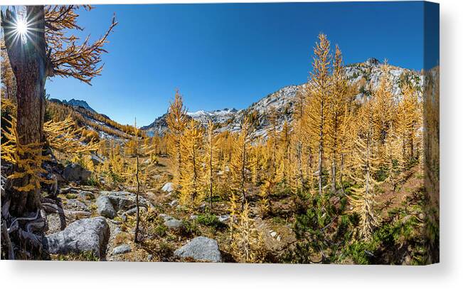 Core Canvas Print featuring the photograph The Core Enchantments 6 by Pelo Blanco Photo