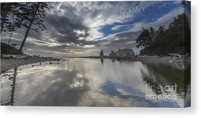 Ruby Canvas Print featuring the photograph Ruby Beach #9 by Twenty Two North Photography