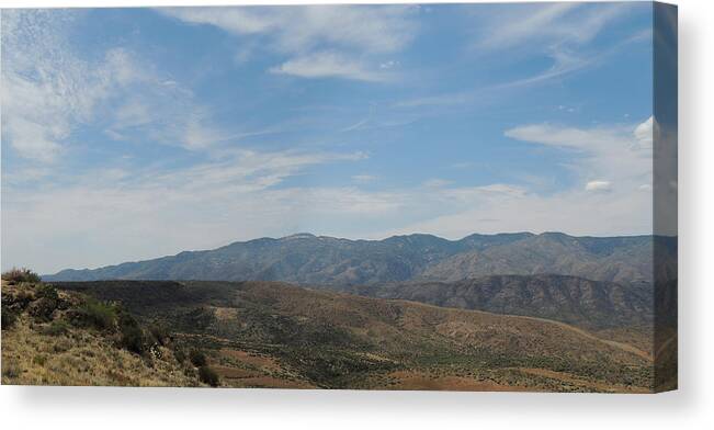 Arizona Canvas Print featuring the photograph Arizona Landscape by Andrew Chambers