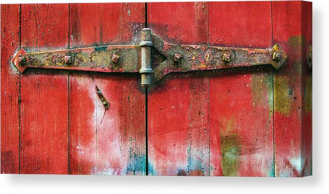 Bright Colors Canvas Print featuring the photograph Hinged by Wendell Thompson