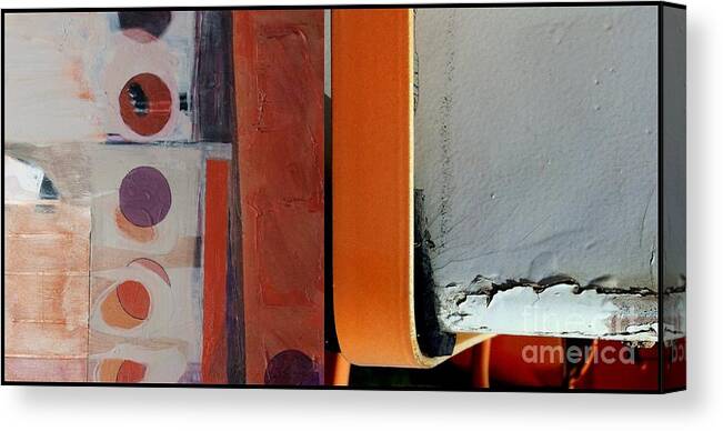 Abstract Photography Canvas Print featuring the painting p HOTography 130 by Marlene Burns