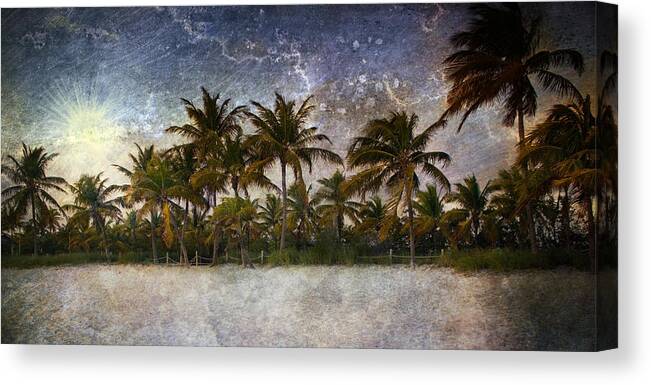 Beach Canvas Print featuring the photograph Paradise Found by Ellen Heaverlo