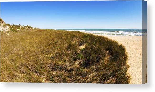 Atlantic Ocean Canvas Print featuring the photograph Ponte Vedra Beach by Raul Rodriguez