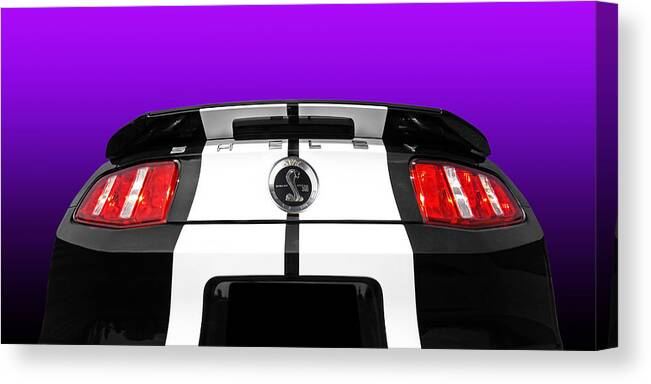 Shelby Mustang Canvas Print featuring the photograph Shelby Passion by Gill Billington