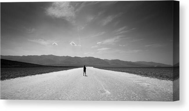 Alone Canvas Print featuring the photograph Vast by Peter Tellone