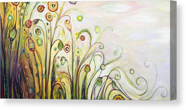 Landscape Canvas Print featuring the painting A Breath of Fresh Air by Jennifer Lommers